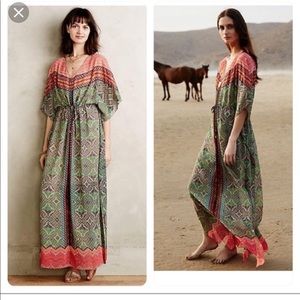 Anthropologie Vanessa Virginia Chama caftan
